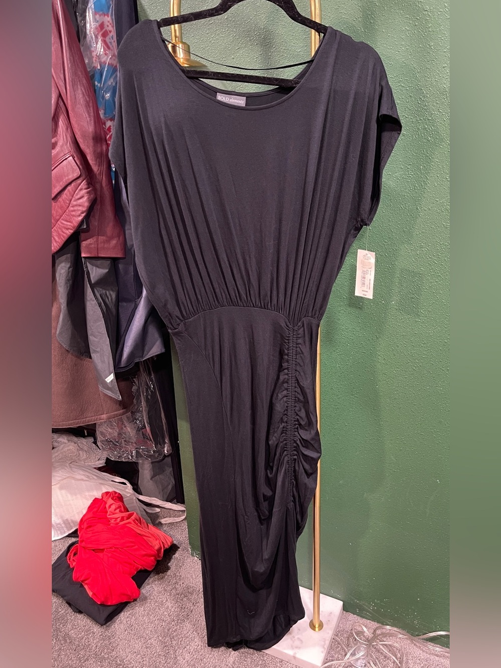 Sexy black stretchy Bodycon dress